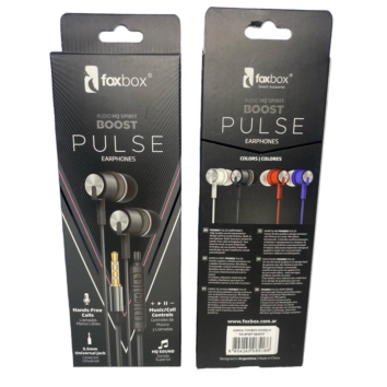 Auricular Manos Libres 3.5mm Pulse Foxbox