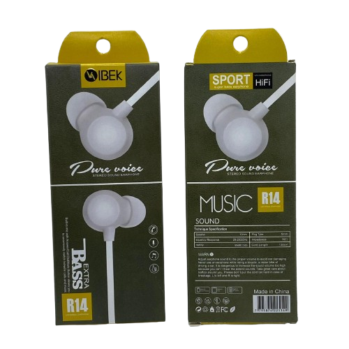 Auricular Manos Libres 3.5mm Ibek R14