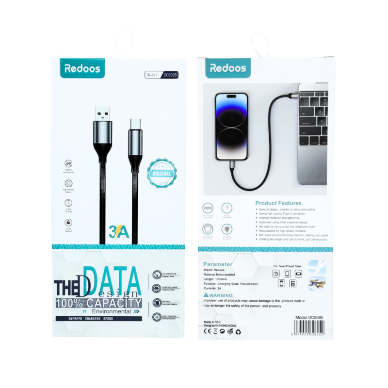 Cable Redoos Mallado 3A Tipo C