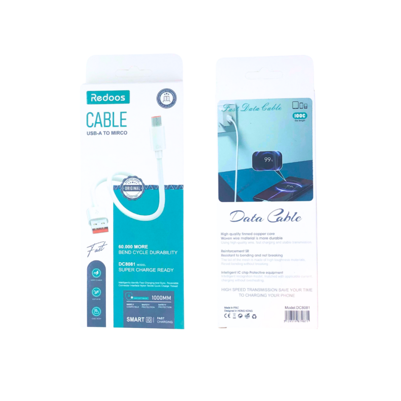 Cable Redoos TPE 2A Micro USB