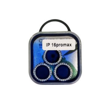 Protectores de Cámaras c/Strass 16 Pro Max