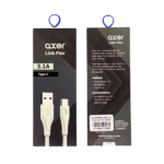 Cable Axer Link Flex Tipo C Blanco