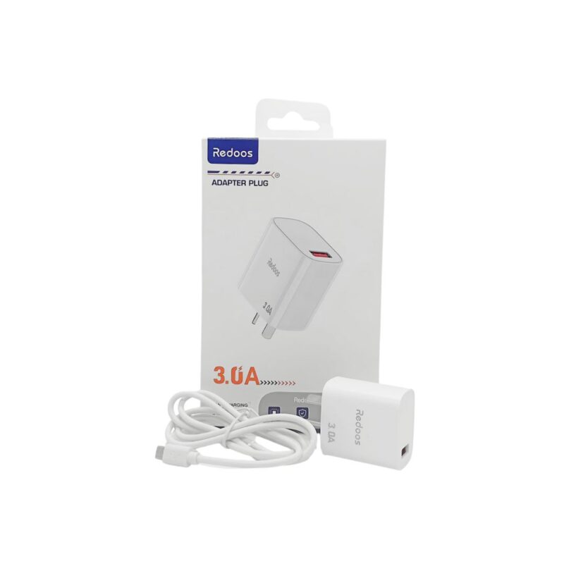 Cargador Redoos 3.0A Micro Usb AR303