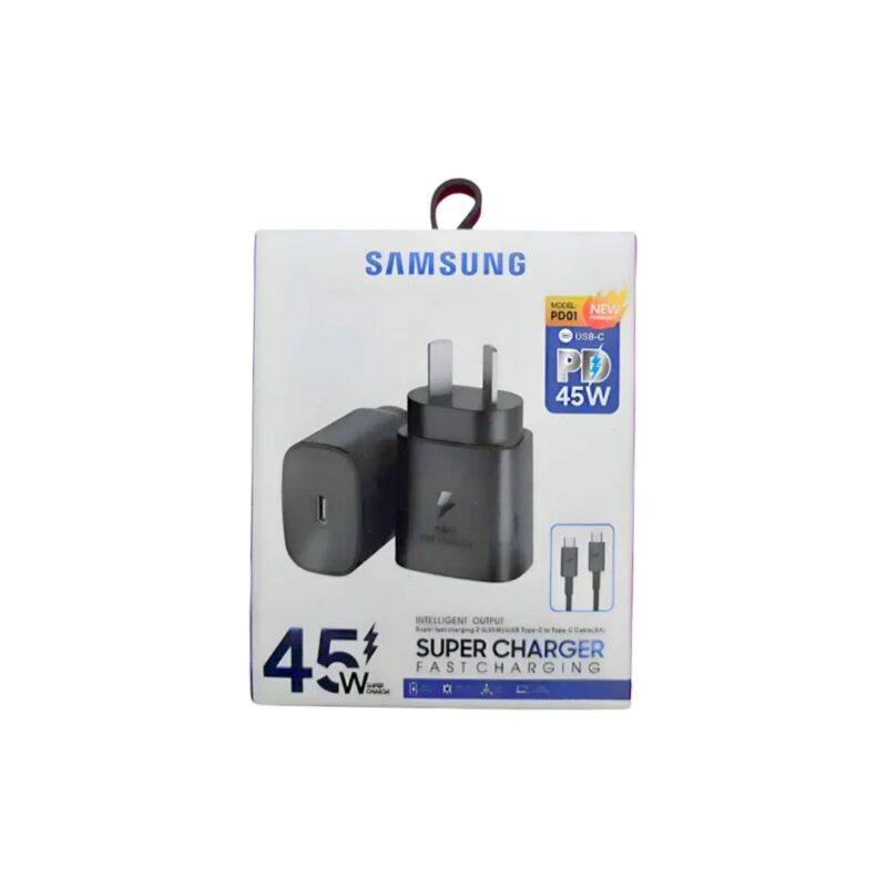 Cargador Sam Certificado Tipo C 45W PD 01