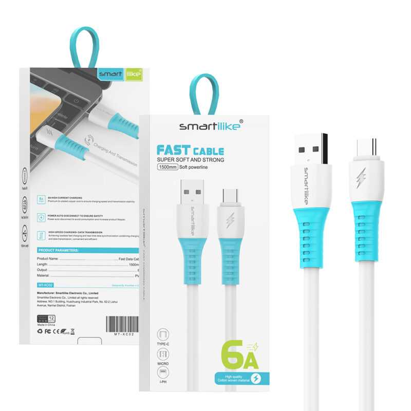 Cable Smartilike 6A Tipo C MT-XC02