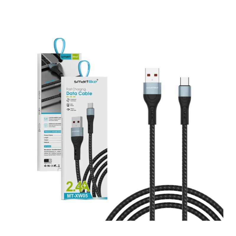 Cable Smartilike 2.4A Mallado Lightning XW05