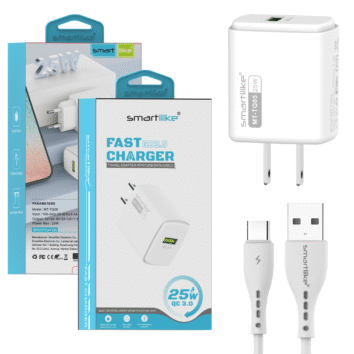 Cargador Smartilike 25W QC 3.0 C/Cable Tipo C