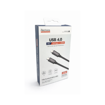 Cable Tipo C a C 4.0A UF400 Redoos