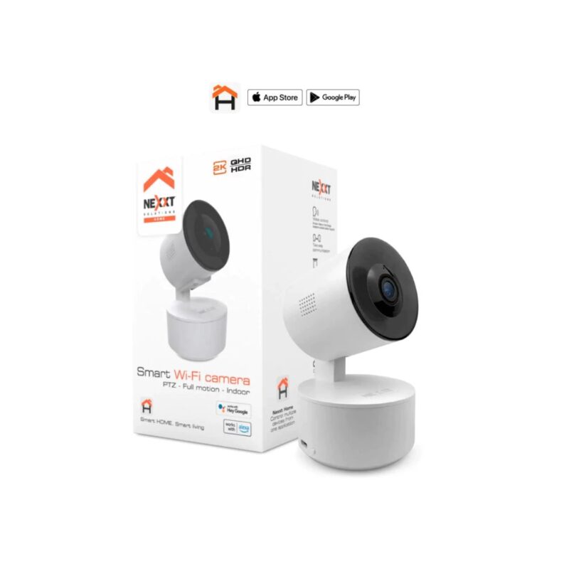 Cámara WiFi Nexxt NHC-P710 V2 2K 360° Audio Bidireccional Visión Nocturna App