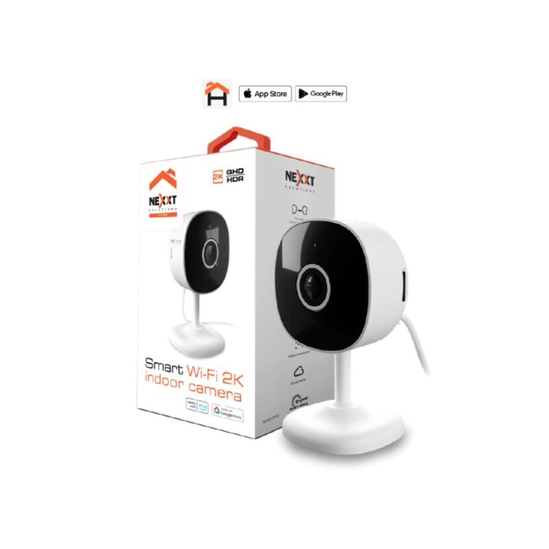 Cámara de Seguridad WiFi 2K Nexxt Interior Visión Nocturna 360° NHC-I710 | Nexxt Home