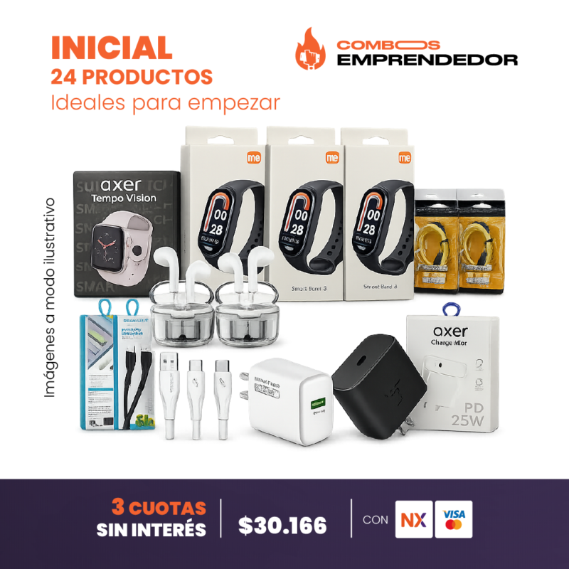 COMBO EMPRENDEDOR INICIAL – $90.500