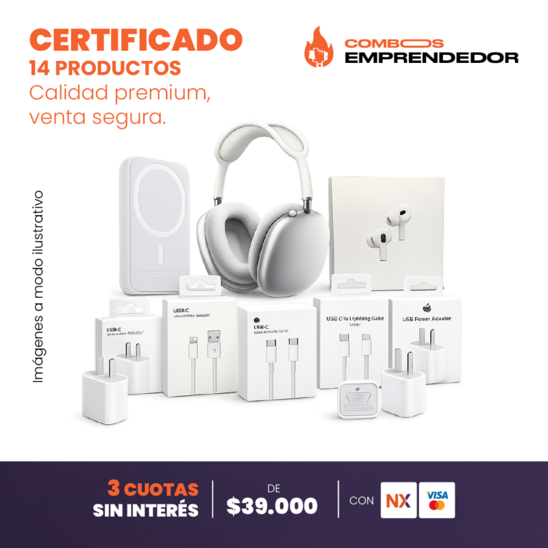 COMBO EMPRENDEDOR INICIAL – $117.000
