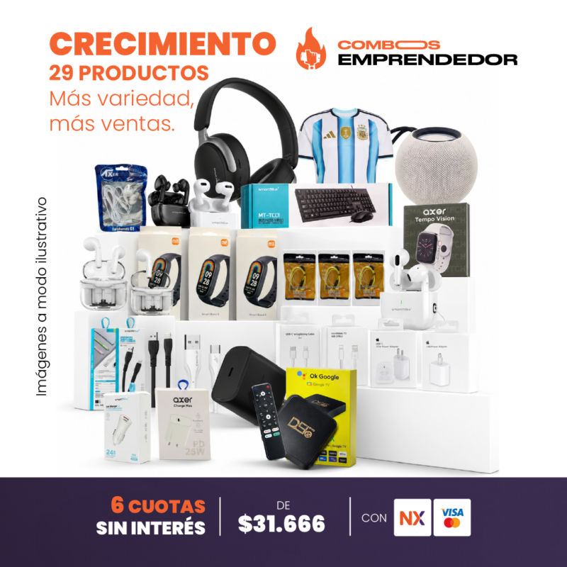 🚀 COMBO EMPRENDEDOR FINANCIADO – NIVEL PRO - Imagen 1