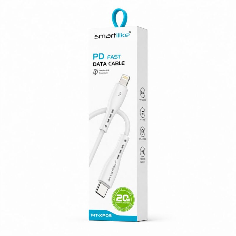 Cable de carga rápida+datos IPhone 20W Smartilike XP03