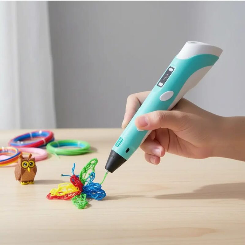 Lapiz 3d Impresora Con Pantalla + Soporte + Filamentos